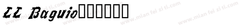 LL Baguio字体转换